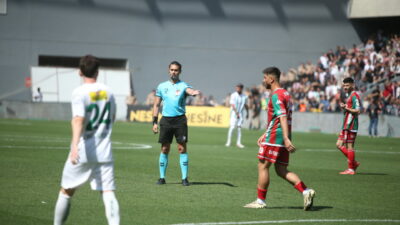 Menemen-Bursaspor maçının hakemi belli oldu