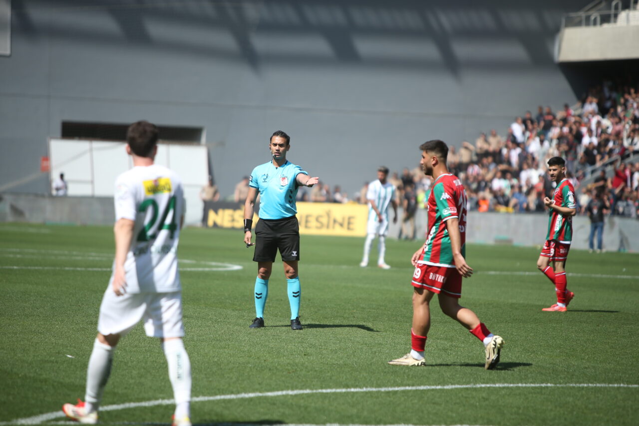 Menemen-Bursaspor maçının hakemi belli oldu