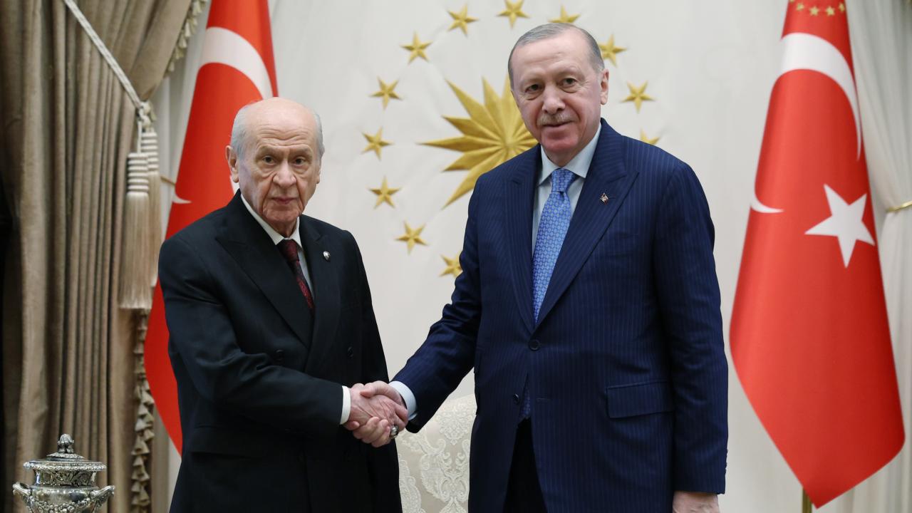 Devlet Bahçeli, Cumhurbaşkanı Erdoğan’ın doğum gününü kutladı