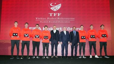 Bursa’nın gururu Cihan Aydın FIFA kokartını resmen taktı
