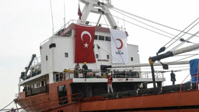 Türkiye’den Gazze’ye yardım: 21. İyilik Gemisi yola çıktı