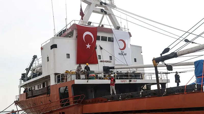 Türkiye’den Gazze’ye yardım: 21. İyilik Gemisi yola çıktı