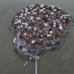 Bursa’da göl suyu yükseldi! Evlerin duvarlarına dayandı