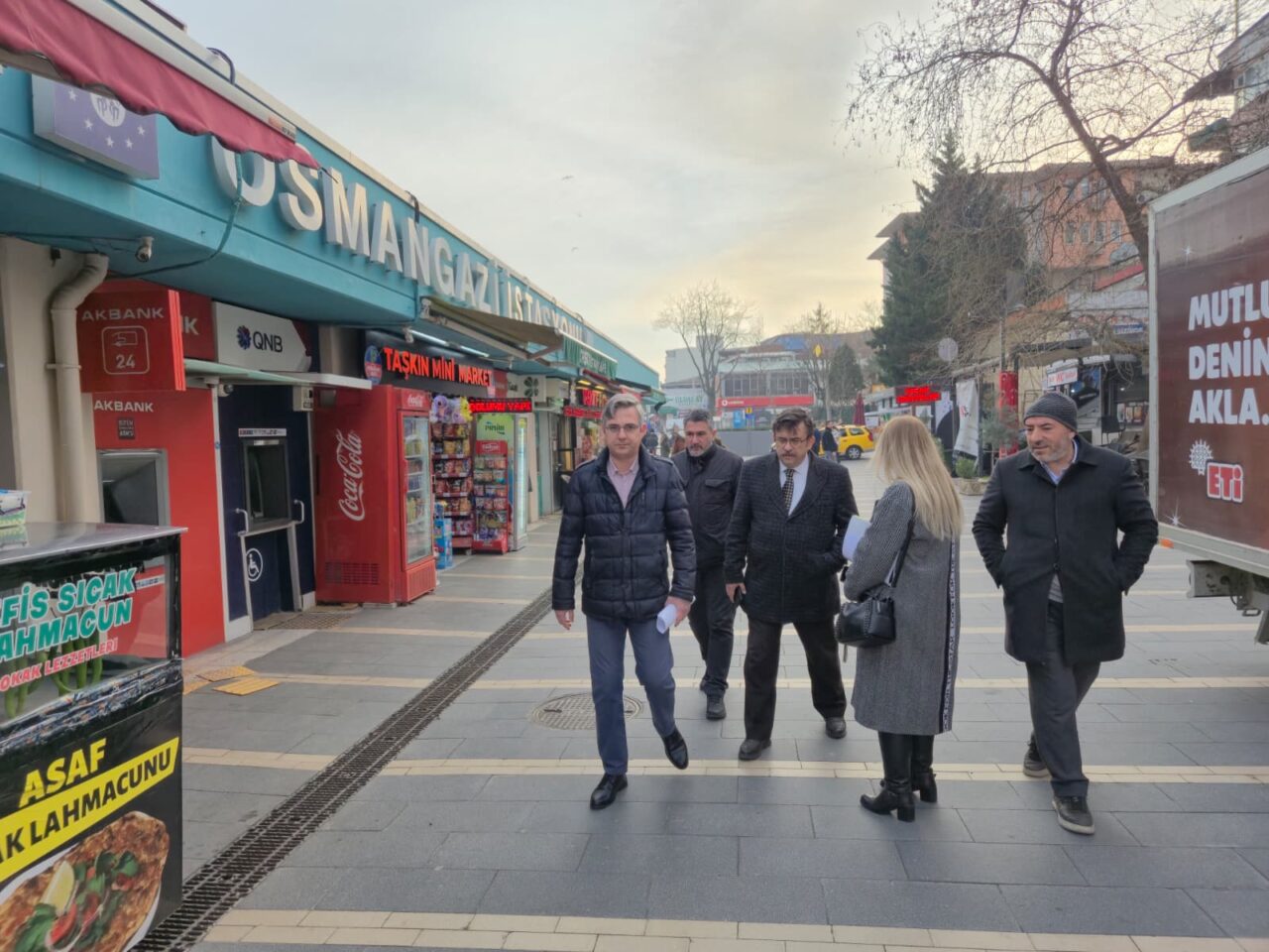 Bursa’nın merkez metro istasyonuna estetik dokunuş