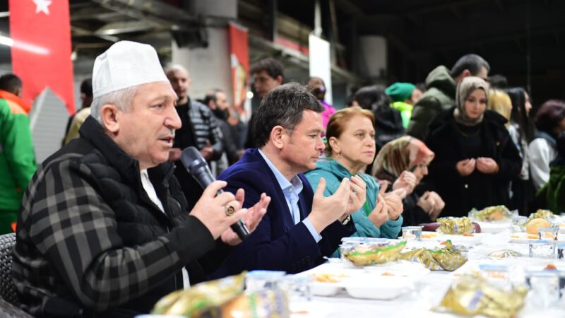 Bursa Çiftehavuzlar’da iftar bereketi