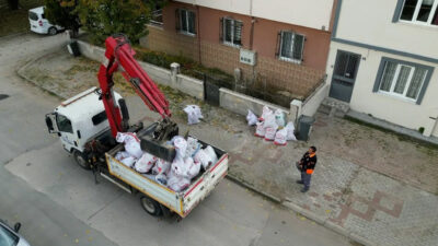 Bursa İnegöl’de atıklar İnegöl Belediyesi’nin kontrolünde