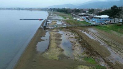 İznik Gölü alarm veriyor!