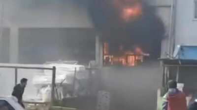 Bursa’da korkutan yangın