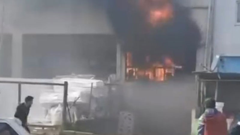 Bursa’da korkutan yangın