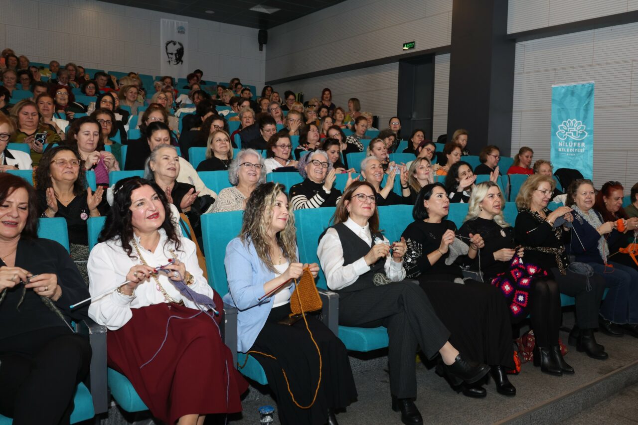 Bursa Nilüfer’de ‘Kalpten İlmekler’ huzurevi sakinleri için atıldı