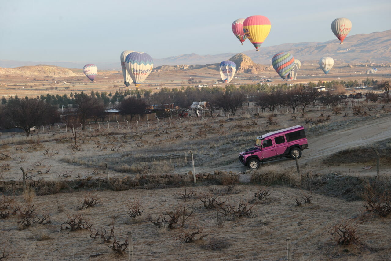 Kapadokya’ya geçen yıl turist aktı!