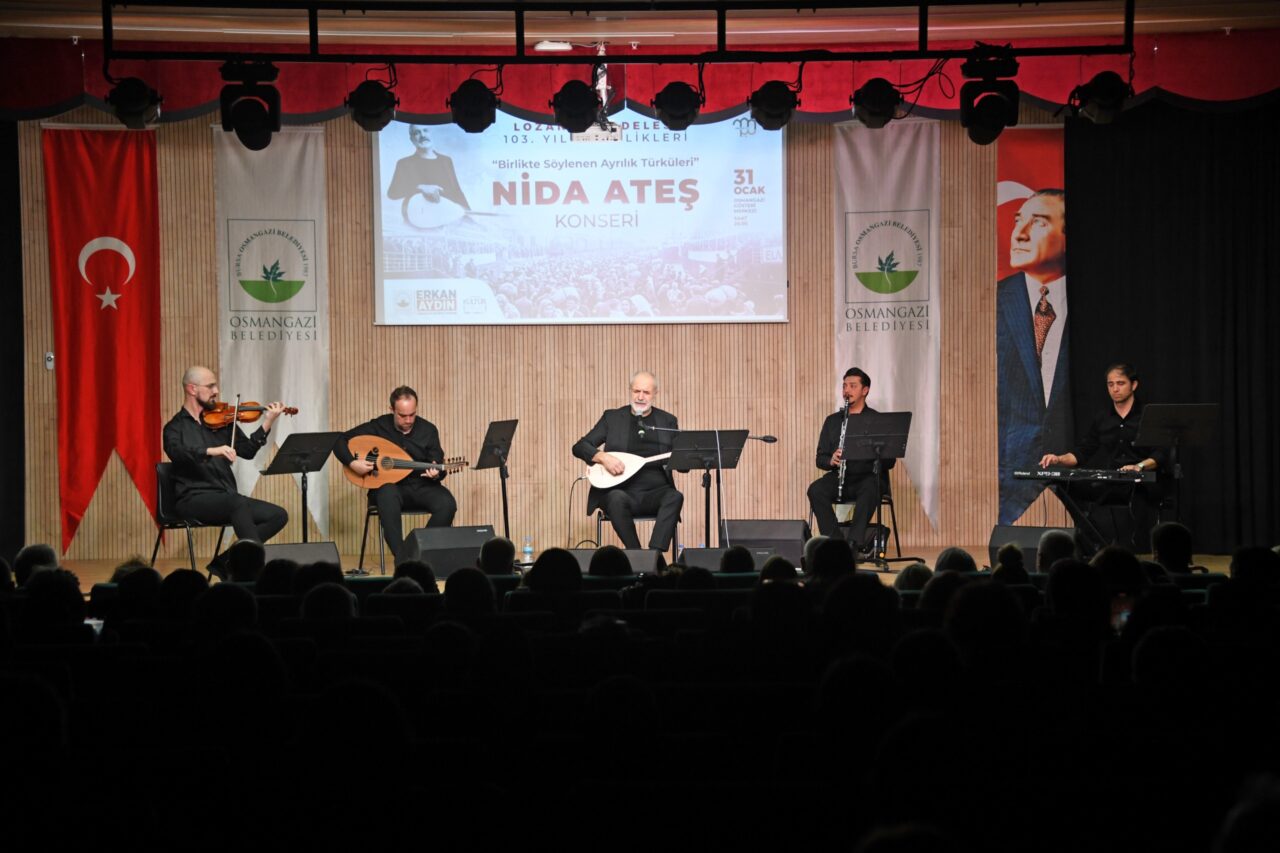 Bursa Osmangazi’de mübadele acıları türkülerle anlatıldı