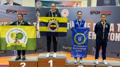 Bursalı sporcu Türkiye üçüncüsü oldu