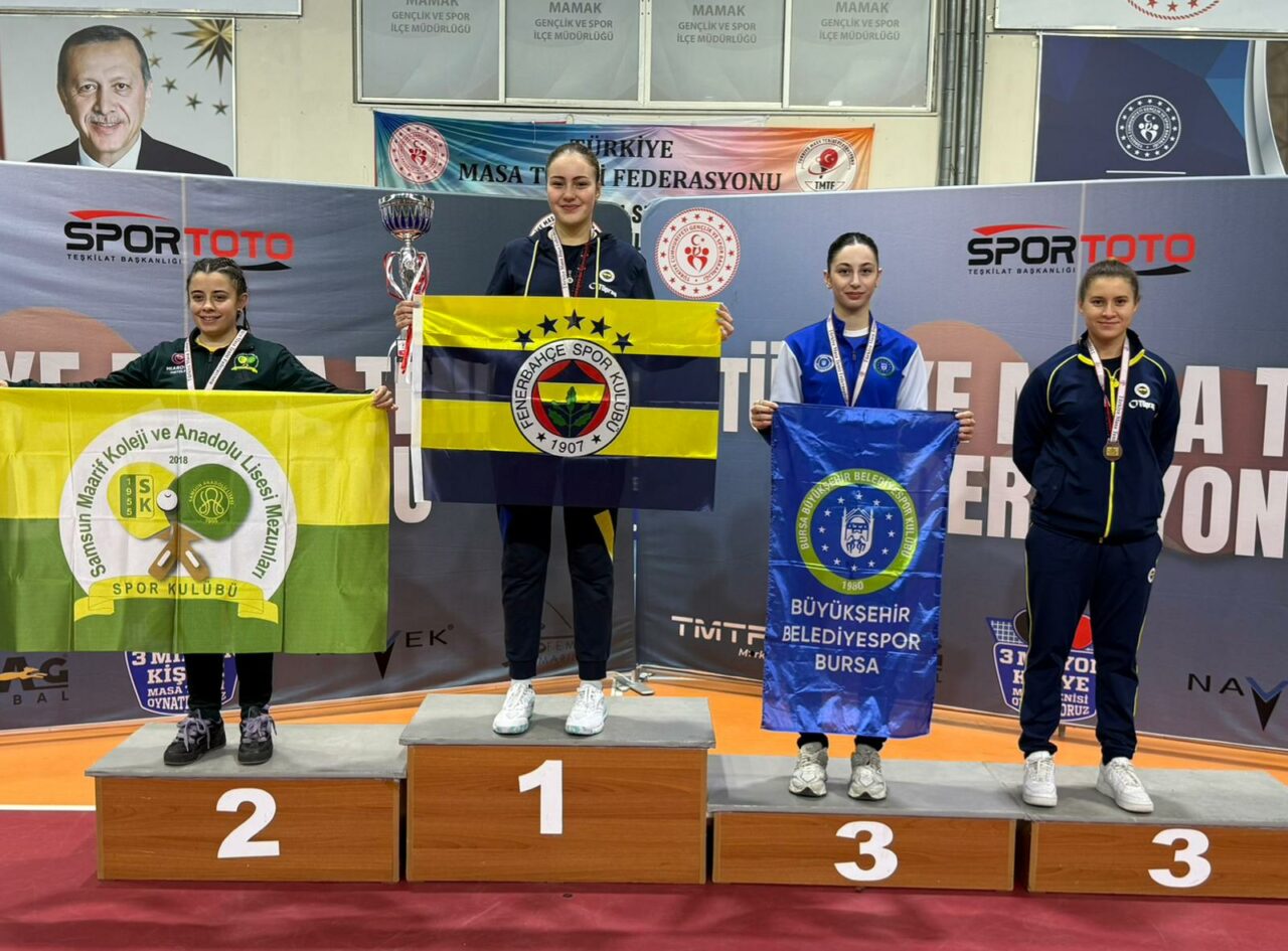 Bursalı sporcu Türkiye üçüncüsü oldu