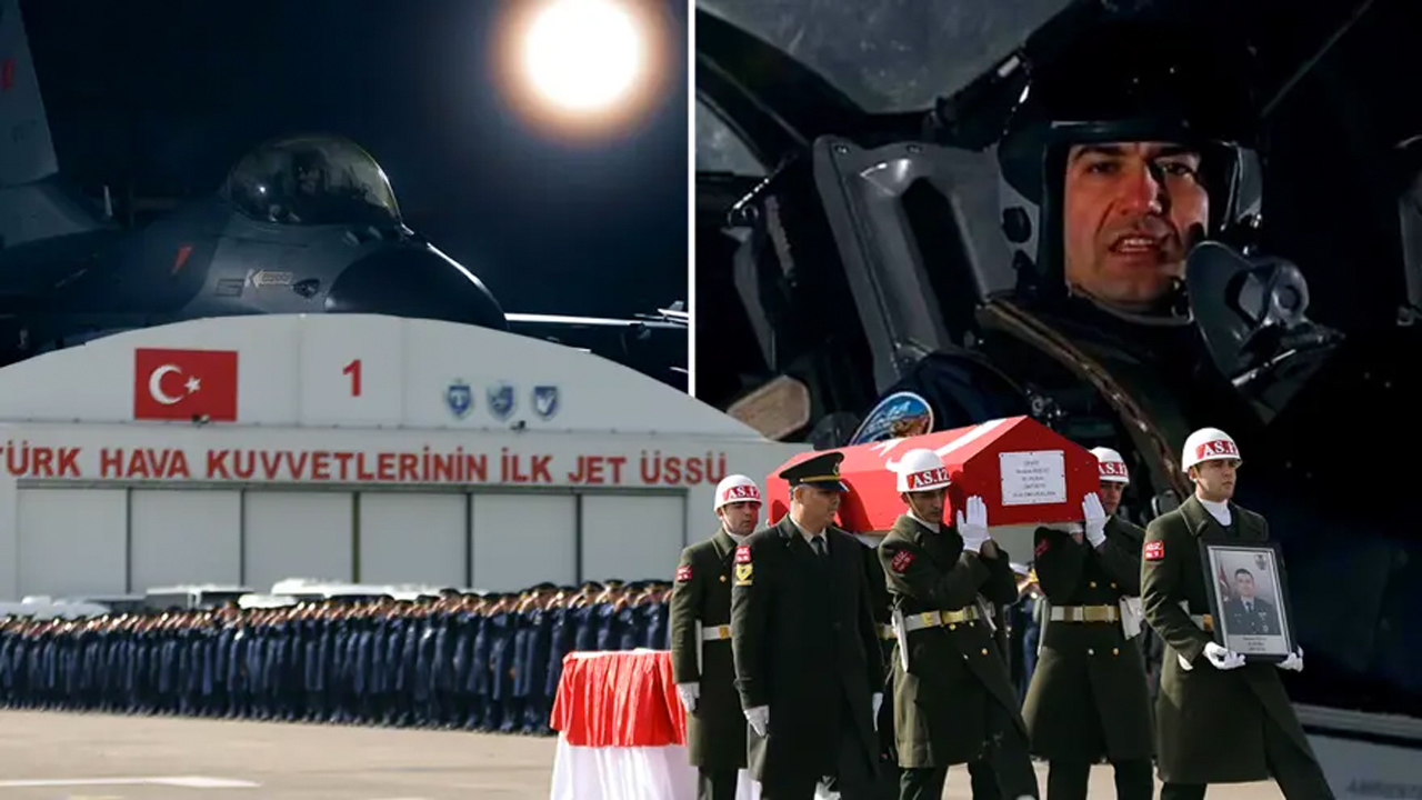 Şehit pilottan geriye bu video kaldı
