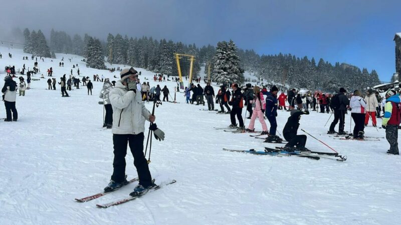 Uludağ’da Sevgililer Günü yoğunluğu Uludağ’da Sevgililer Günü yoğunluğu