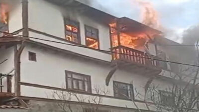 Bursa’da korkutan yangın