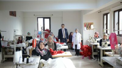 Bursa’da üreten kadınlara Yıldırım destek