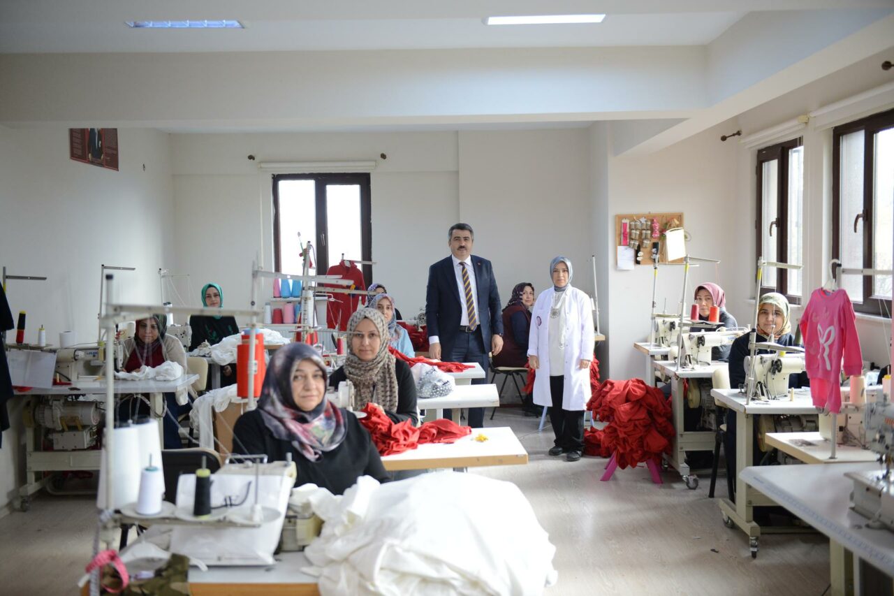 Bursa’da üreten kadınlara Yıldırım destek