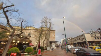 Bursa’da gökkuşağı sürprizi