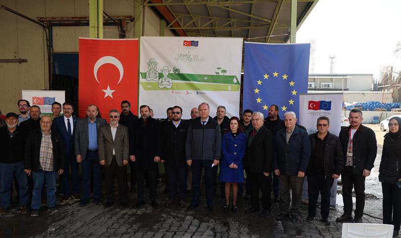 AB destekli projeden Bursa’daki kooperatife makine hibesi