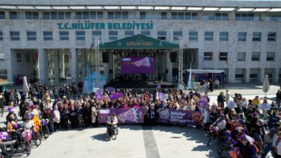 Bursa Nilüfer’de kadınlar tek ses oldu