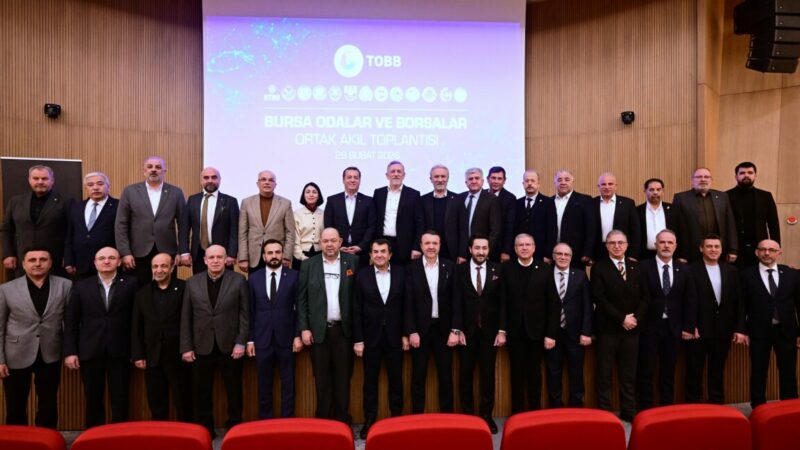 Bursa iş dünyasından ‘Ortak Akıl’ zirvesi Bursa iş dünyasından ‘Ortak Akıl’ zirvesi