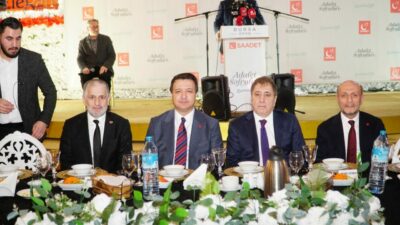 Saadet Partisi Bursa’da ‘Adalet Sofrası’nda buluştu