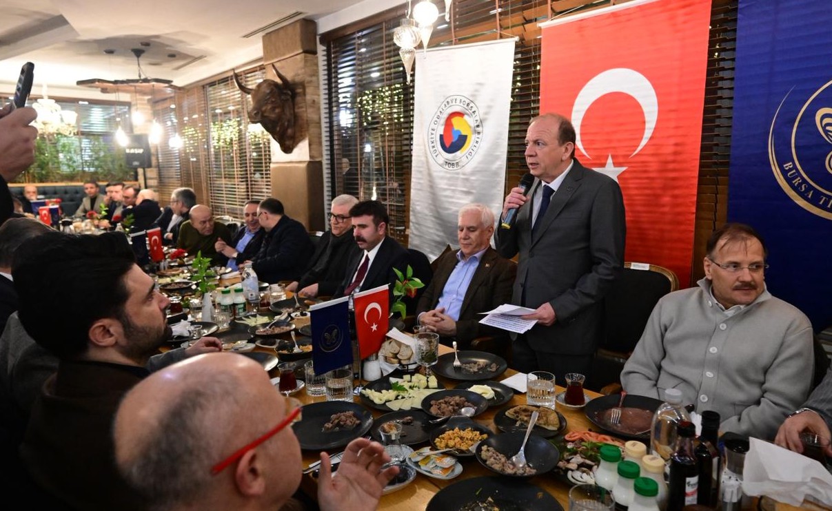 Bursa Ticaret Borsası’nın Bursa’yı buluşturan sofrası