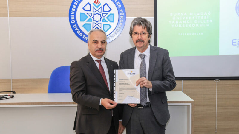 Bursa Uludağ Üniversitesi’nin başarısı tescillendi Bursa Uludağ Üniversitesi (BUÜ) Yabancı Diller Yüksekokulu, uluslararası dil akreditasyon