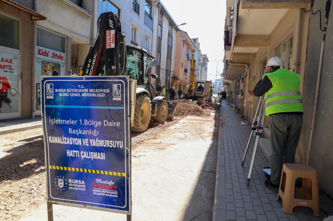 Bursa’da altyapıya güçlü yatırım