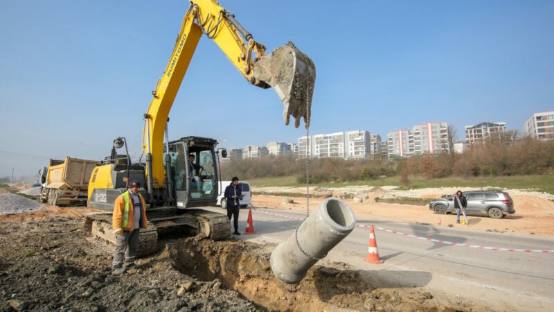Bursa’nın hızla büyüyen mahallesinde altyapı güçlendi