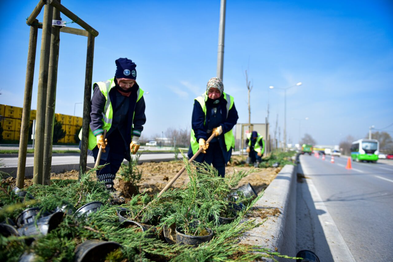 Bursa’ya yeşil dokunuş