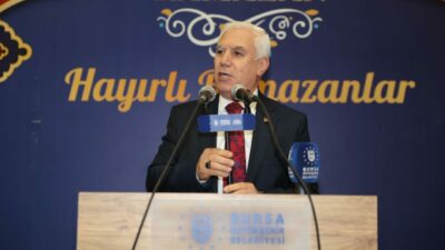 Başkan Bozbey Keles’te konuştu: “Dağ yöresinin hamisi Mustafa Bozbey’dir”