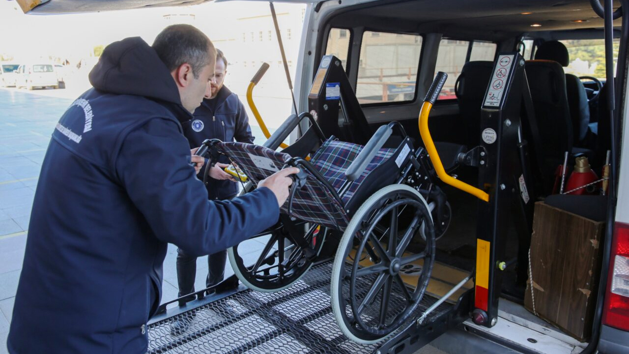Bursa’da özel gereksinimli bireylere hayati destek