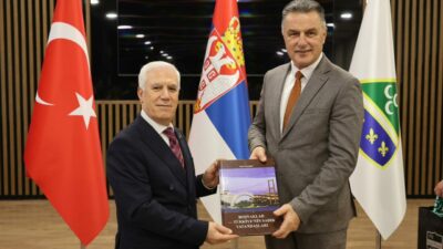 Bursa’dan Balkanlar’a Ramazan köprüsü: Başkan Bozbey kardeş şehirde…