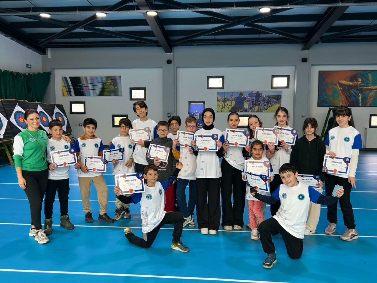 Bursa’da Kış Spor Okulları’nda sertifika heyecanı