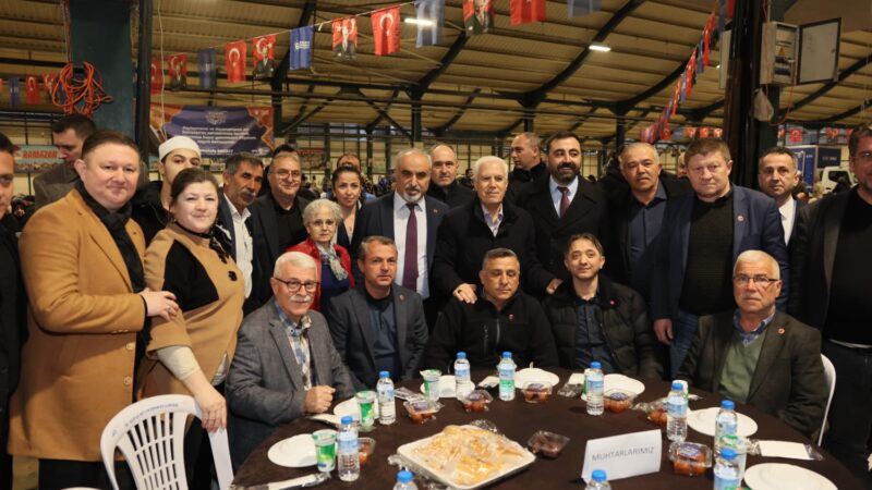 Başkan Mustafa Bozbey’den İnegöllülere mesaj; ‘Artık tertemiz su içiyorsunuz’ Bursa Büyükşehir Belediyesi’nin İnegöl ilçesinde düzenlediği iftar programında konuşan Başkan