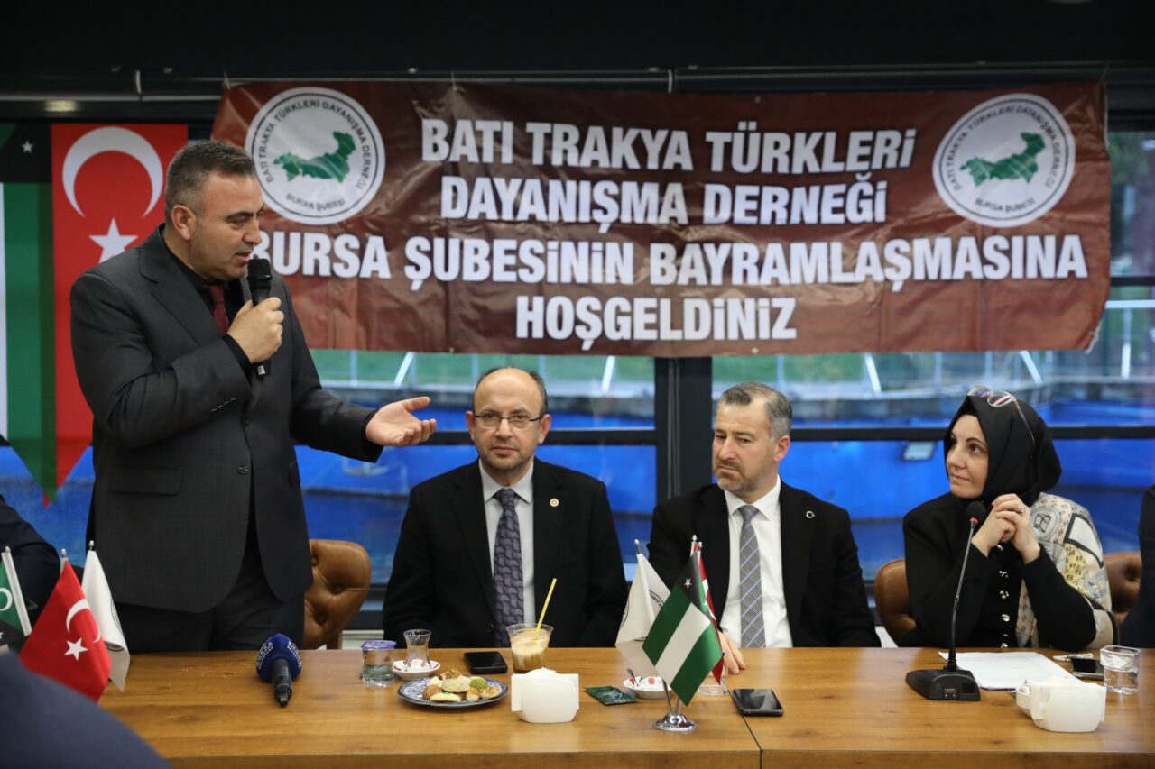 Batı Trakya Türkleri Bursa’da bayramlaştı
