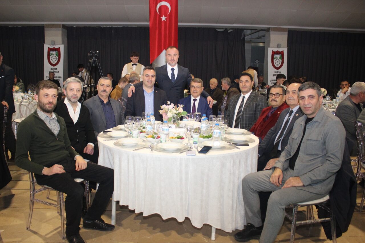 Bursa’da şoför esnafı iftarda buluştu