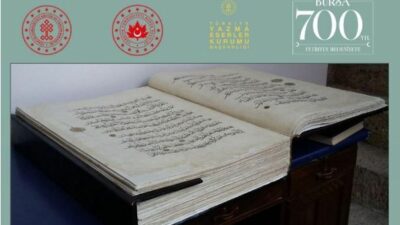 700 yıllık kutsal hazine Bursa’ya geliyor