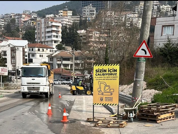 Bursa’da kaldırım seferberliği! Her yere döşeniyor…