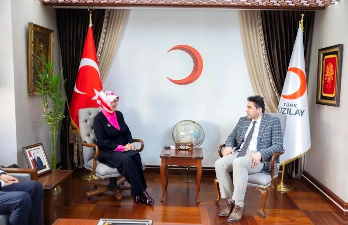 Bursa’nın yeni dönem afet planı Ankara’ya sunuldu Olay Gazetesi Yazarı Ahmet Emin Yılmaz, Kızılay Bursa İl Merkezi