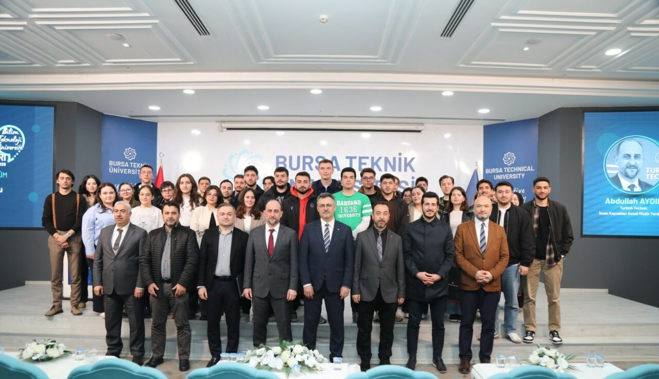 BTÜ Konuşmaları’nın konuğu olan TurkishTechnic İnsan Kaynakları Genel Müdür Yardımcısı