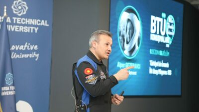 Türkiye’nin İlk Astronotu Alper Gezeravcı Bursa Teknik Üniversitesi’nde
