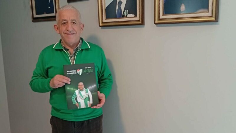 Bursaspor’un amigosu Ardiles’in hayatı kitap oldu Bursaspor tribünlerinin renkli simalarından amigo Ardiles Fikret Yorgun’un hayatı kitap