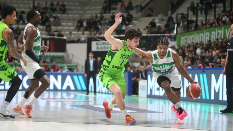 Türkiye Sigorta Basketbol Süper Ligi’nde kümede kalma mücadelesi veren Bursaspor