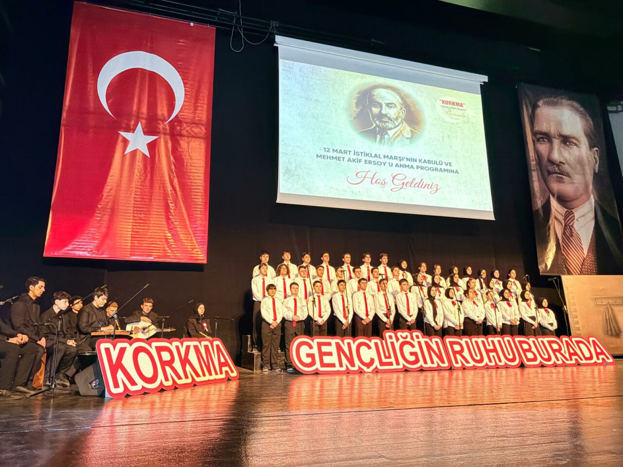 Bursa’da İstiklal Marşı’nın kabulünün 105. yılı törenle anıldı