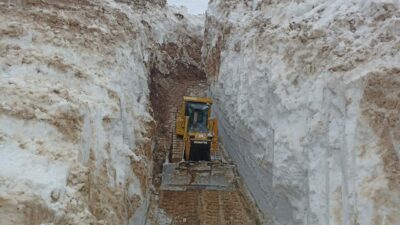 Bu fotoğraf Türkiye’den! Kar kalınlığı 7 metreyi buldu