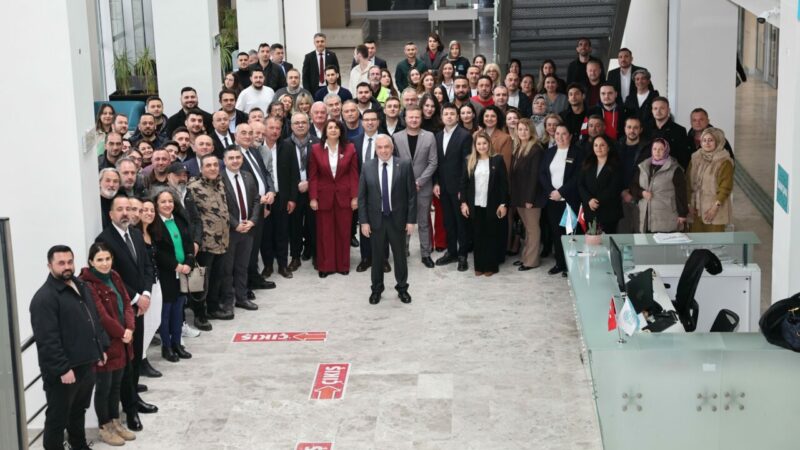 Nilüfer Belediyesi’nde geleneksel bayramlaşma